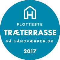 Danmarks flotteste træterrasse 2017